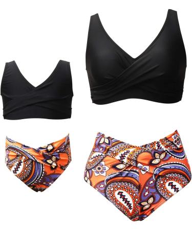 Watch Cheap Men's Family Pieces Two and Swimwear Bikini Mother Matching Swimsuit Girls Daughter Swimwear Set Hamburg T-Shirt XL Black - Buy Online on GoSupps.com