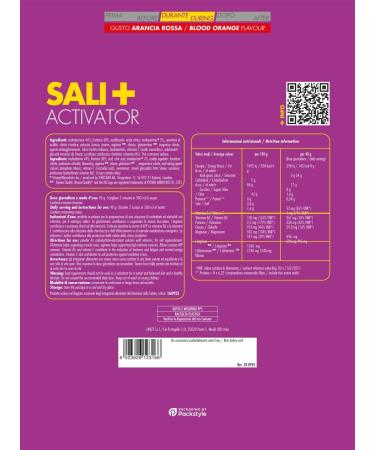 Watt Sali+ Activator Proenergetic and Reintegro Sali Doypack 600 g flavor red orange Orange - Buy Online on GoSupps.com