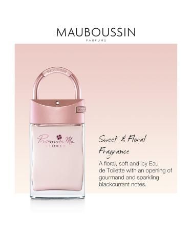 Mauboussin - Promise Me Flower 90ml (3 Fl Oz) - Eau de Toilette for Women - Floral Scent - Buy Online on GoSupps.com