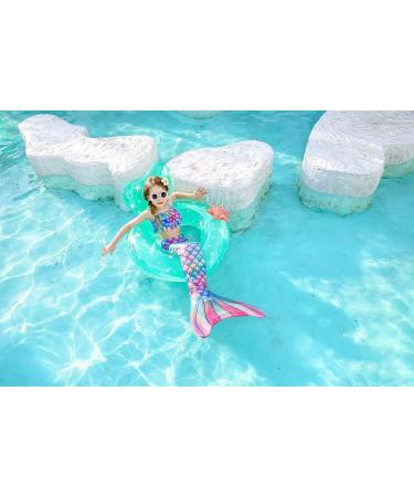 Shepretty Children's Mermaid Tail for Swimming - FenM24-110 | Fun & Colorful Swim Fin for Kids - Buy Online on GoSupps.com
