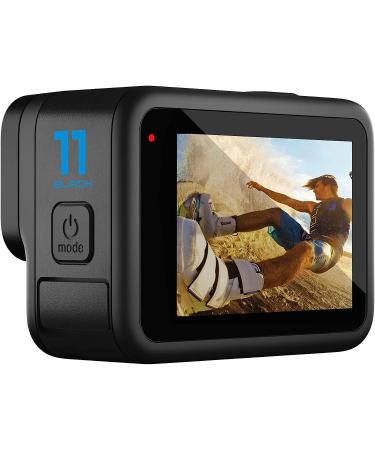 GoPro HERO11 Black: 5.3K Ultra HD Action Camera with 27MP Photos, Waterproof, Stabilization, Live Streaming, Webcam + 64GB Card & 50-Piece Accessory Kit - Buy Online on GoSupps.com