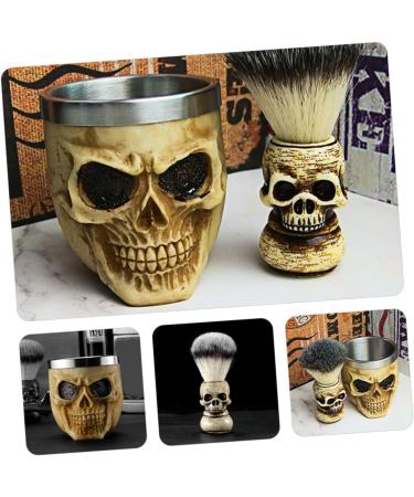 Coheali Men's Shaving Set - Razor Cup Cream Foam Shell Brush & Bowl - Perfect Gift for Him - Buy Online on GoSupps.com