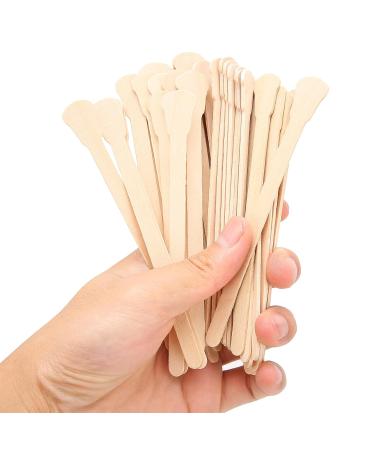50PC Wooden Wax Applicator Sticks for Eyebrows & Face Hair Removal | Professional Quality Wax Spatulas - Buy Online on GoSupps.com
