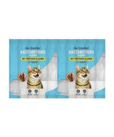 Our Essentials by Amazon Cat Sticks with Turkey & Lamb 50g