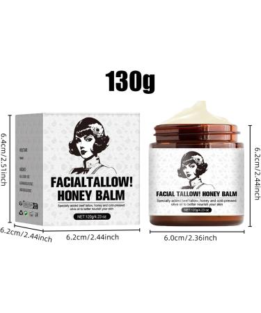  G n rique Tallow and Honey Balm Tallow and Honey Face Balm Facial Moisturizer for Women - Non-Greasy Body Butter Cream for Face Nourishing Skin Care Cream - Buy Online on GoSupps.com