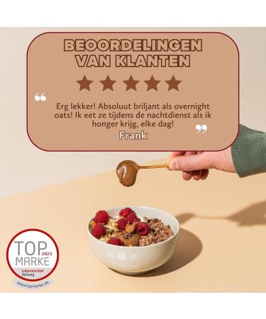 3Bears Porridge Elegant Cacao 4er Package 4 x 400g No added sugars Overnight oats Breakfast 100 natural - Buy Online on GoSupps.com