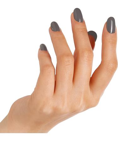 BLUESKY Gel Nail Polish Dark Grey Mini A086 Ash Long Lasting Chip Resistant 5 ml Requires Drying Under UV LED Lamp - Buy Online on GoSupps.com