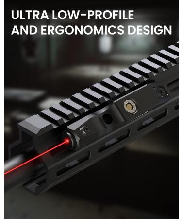 Votatu M4L-R Red Laser Sight for M-Lok Rails | Compact Tactical Rifle Red Dot with Strobe Function | Magnetic Rechargeable - Buy Online on GoSupps.com