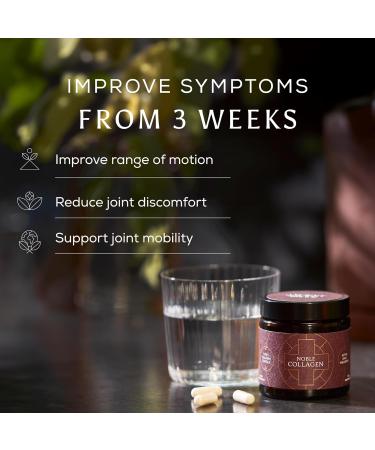 Ancient + Brave Noble Collagen Capsules 30 Servings Type 2 Collagen for Women with Vitamin C Manganese Boswellia Serrata and Targeted Nutrients for Mobility Support and Daily Wellness - Buy Online on GoSupps.com