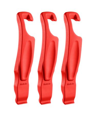 Bicycle Tire Levers 3 Pack - Ultra Strong Tire Removal Tool for Road or Mountain Bike Tires.