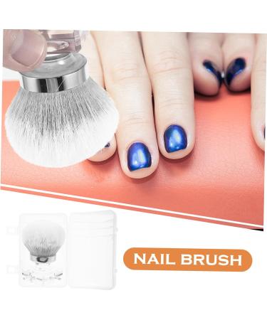 FRCOLOR Nail Brush Nail Scrubber Brush Nail Duster Fingernails Cleaning Brush Makeup Brush Nail Scrub Brush Nail Supplies Powder Brush Manicure Brush Nail Dust Brush Artificial Fiber - Buy Online on GoSupps.com