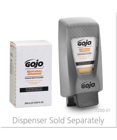GOJO 7255-04 Natural Orange Pumice Hand Cleaner 2000 mL (Case of 4) - Buy Online on GoSupps.com