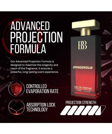 Bergamot Beaute Dangerous Eau De Parfum | Best Perfume for Men with Spicy and Woody Long Lasting Premium Fragrance for Man EDP 100ml - Buy Online on GoSupps.com