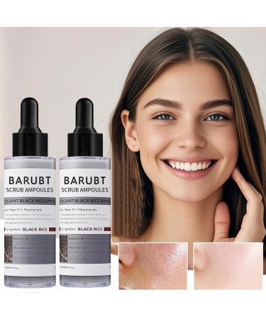  BARUBT Peel Shot Exfoliat Black Rice Ampoule | Daily Soft Exfoliating Scrub | Pore Minimizing & Deep Hydration | Black Rice Peeling Exfoliant | Lightweight Hydrating Formula 80ml/3.38oz 2.7 Fl Oz (Pack of 1) - Buy Online on GoSupps.com