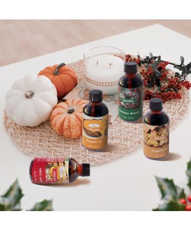 SALKING Pumpkin Pie Essential Oil 120ml - Premium Fragrance for Diffuser, Candle & Soap Making - Autumn Scented Oil for Halloween & Thanksgiving - Buy Online on GoSupps.com