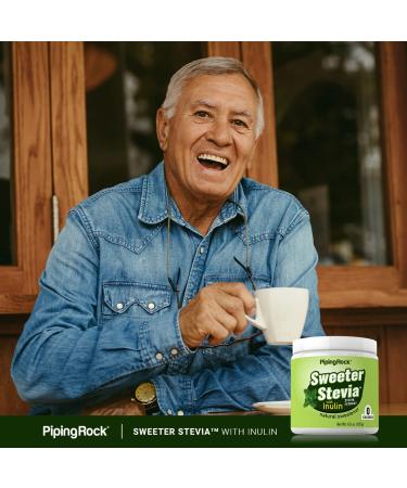 Sweeter Stevia 4.5oz with Inulin - Zero Calorie Sweetener by Piping Rock - Buy Online on GoSupps.com
