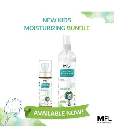 Made For Locs Kids Vegan Locs Aloe Refresher Spray and Locs Oil Bundle Set | Cotton Candy Scent | Lock in Moisture Effortlessly| Kids With Dreadlocks - Buy Online on GoSupps.com