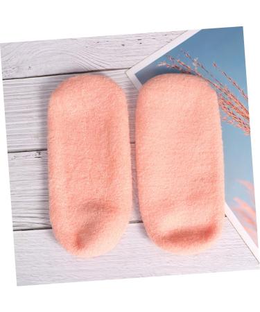 minkissy Pairs Features for Women Womens Skin Softening Spa feet Sleeves spa Lotion spa Moisture Heel Repair Moisturizing Heel Miss Foot Ankle Spa - Buy Online on GoSupps.com