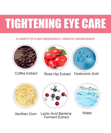 Hyaluronic Eye Cream Stick Caffeine Relax Eyes Fatigue Eye Cream Anti Aging Reduce Under The Eyes Puffiness Rosehip Firming Eye Serum Eye Lift For Women And Men - Buy Online on GoSupps.com
