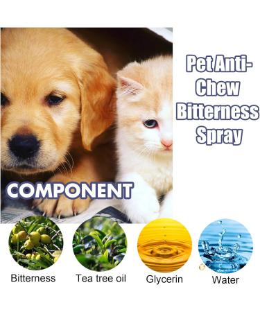 Effective Anti-Kau Spray for Dogs & Cats | Stop Chewing & Scratching | 50ml - International Shipping Available - Buy Online on GoSupps.com