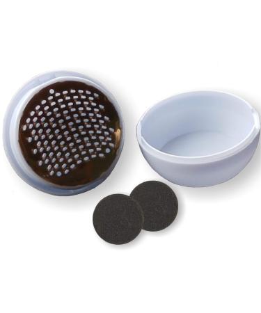 ootb Horn sucker made of plastic Pedicure Egg 6 cm on blister multi-coloured