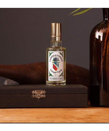 Caswell-Massey Gold Cap Number Six Cologne Spray | 88 mL | Orange Blossom, Bergamot & Rosemary Fragrance for Men | Made in USA - Buy Online on GoSupps.com