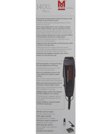 Moser 1400 Mini Hair Clipper - Lightweight 150g Perfect for Precision Grooming & International Shipping - Buy Online on GoSupps.com