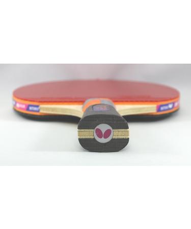 Butterfly Timo Boll Carbon Fiber Ping Pong Paddle | ITTF Approved Professional Table Tennis Racket with Carbon Layers for Power - 2000 Model - Buy Online on GoSupps.com
