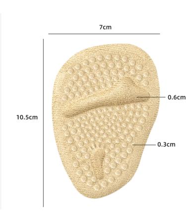 Forefoot Pads & Metatarsal Inserts for Women - High Heel Comfort Relief Anti-Slip & Invisible Design - One Size Fits All - Buy Online on GoSupps.com