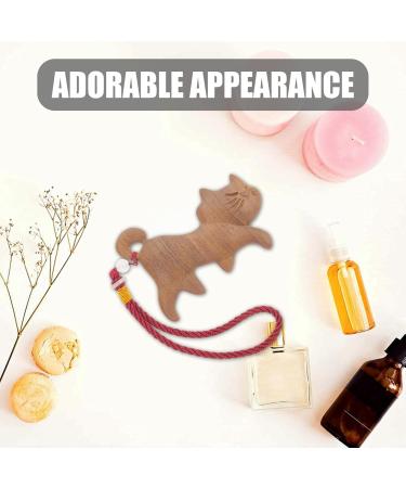 Buy PATKAW Wooden Cat Shape Scalp Massage Comb | Wide Tooth Hair Tool for Women Men & Kids - Best for Relaxation & Hair Care - Buy Online on GoSupps.com