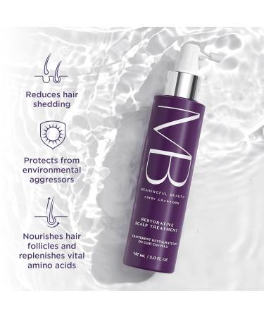 Meaningful Beauty Hair Restorative Scalp Treatment - 5 Fl Oz | Nourish & Revitalize Your Hair | International Shipping Available - Buy Online on GoSupps.com