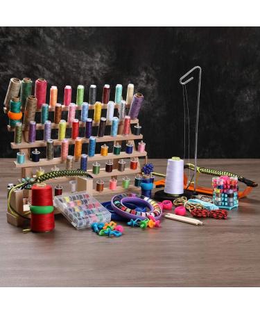 Universal Cone and Spool Stand Thread Holder | Sturdy Metal Base - Buy Online on GoSupps.com