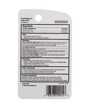 Carmex Click-Stick Moisturizing Lip Balm SPF 15 Cherry 0.15 oz (Pack of 2) - Hydrating Balm with Sun Protection - Buy Online on GoSupps.com