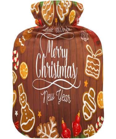 KCCLDECI Hot Water Bottle with Cover | 2L Foot Warmer & Pain Relief | Perfect for Christmas & Cold Therapy - Buy Online on GoSupps.com