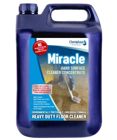 Miracle - Heavy Duty Hard Surface Cleaner Neutral Floor Cleaner - 5 Litres