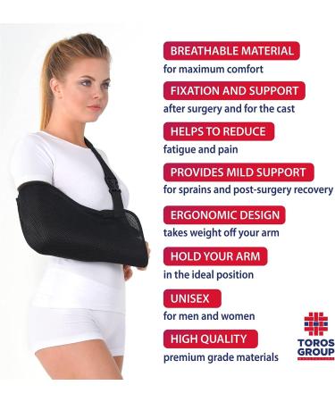 Arm Loop Atmospheric ACITV | Soft Padded Shoulder Strap | Comfort Fit | Improved Elbow Protection | Reduce Injury Pain | Blue - X-Small XS - Buy Online on GoSupps.com