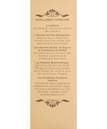 Grow Gorgeous Daily Density Serum 60ml - Vegan & Gluten-Free Hair Serum for Fuller, Thicker Hair - Targets Thinning and Hair Loss - Buy Online on GoSupps.com