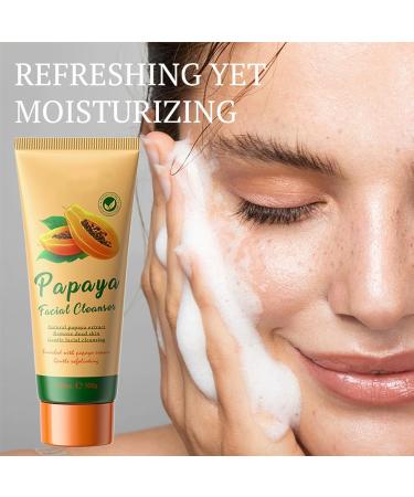 TUOSHITONG Face Wash - Gentle Exfoliating Facial Cleanser for Facial Makeup Remover and Cleaning for Sensitive Skin Cleanses without Clogging Pores Residue-Free Suitable For All Skin Types 3.53 oz - Buy Online on GoSupps.com