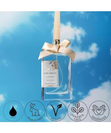 LOVERY Pure Vanilla Perfume for Women 3.38 fl oz Made in France Long-Lasting Eau de Parfum Sweet Vanilla Fragrance Gift for Girlfriend Wife or Mom Ideal Christmas or Spa Gift for Women - Buy Online on GoSupps.com