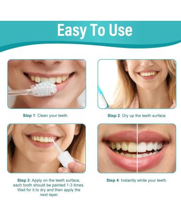 Instant White Tooth Paint for Teeth Whitening - Simple & Portable - Buy Online on GoSupps.com