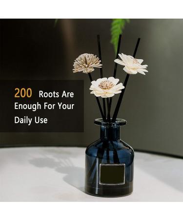 200 PCS Fiber Chopsticks Aroma Diffuser Sticks - 24cm Scented Fragrance Sticks for Room Diffusers - Cotton Black Diffuser Sticks for Home & Office - Buy Online on GoSupps.com