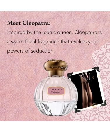 Tocca Cleopatra (20ml + 50ml) Perfume Set for Women - Warm Floral Grapefruit Jasmine Vanilla Musk 2.37 Fl Oz (Pack of 1) - Buy Online on GoSupps.com