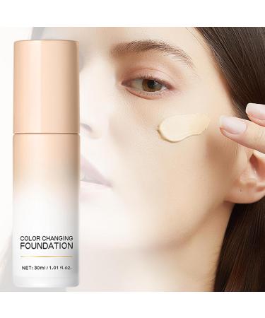  JINGLING JINGLING Color-Changing Foundation 30ml Matching Foundation for Travel Dates Commutes Meetings and Evenings - Buy Online on GoSupps.com