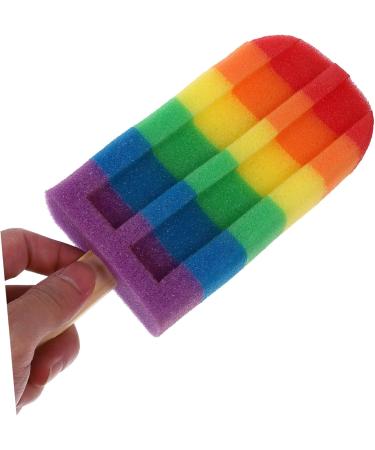 minkissy Sponge Bath Kid's Ice Cream Bath Ball & Exfoliating Sponge Body Wash Scrubber Sponges Bath Sponge Body Wash Sponge Bathing Skin Scrubber High Density Shower Supplies Child - Buy Online on GoSupps.com