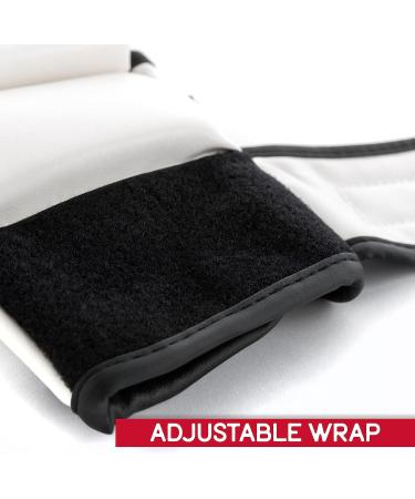 UFC 8oz MMA Sparring Gloves | White | Small/Medium Size - Buy Online on GoSupps.com