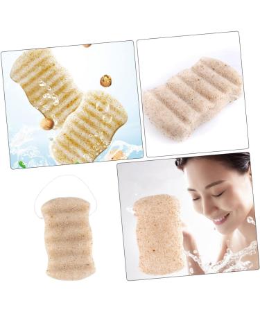 Buy Minkissy 1pc Natural Bath Cotton Body Cleansing Sponge | Skin Care Tools for Face & Body | Konjac Sponge for Exquisite Skin Care - Buy Online on GoSupps.com