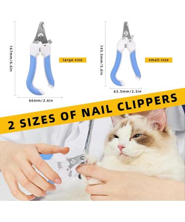 GDRAW 9-Part Zoo Set for Dogs & Cats | Complete Pet Grooming Supplies - Claw Scissors Nail Files Combs & Collars - International Shipping Available - Buy Online on GoSupps.com