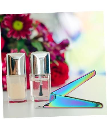 minkissy French Manicure Kit 2 Sets Nail Set Sanding Bar Stainless Steel Artificial Hallow - Buy Online on GoSupps.com