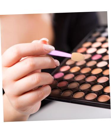 FOYTOKI 100pcs Double Ended Eyeshadow Brush Makeup Eye Shadow Brush Dual Sides Eyeshadow Plastic - Buy Online on GoSupps.com