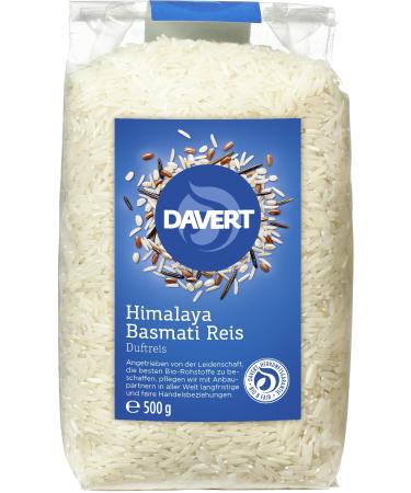 Davert Organic Himalaya Basmati Rice White 500 g (1 x 500 g)
